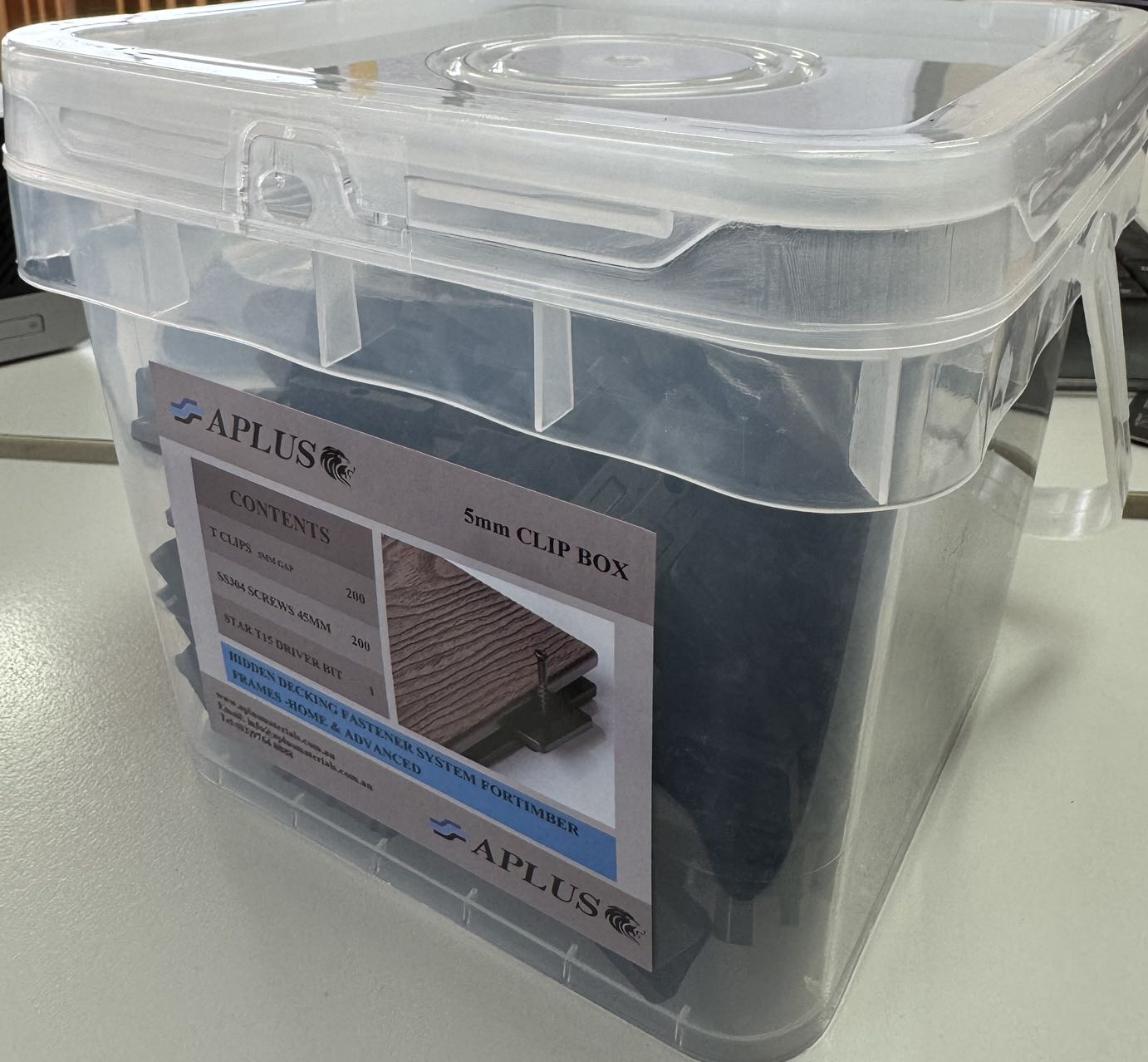 Decking Clip Box